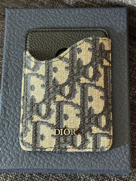 dior wallet card|Dior magsafe wallet.